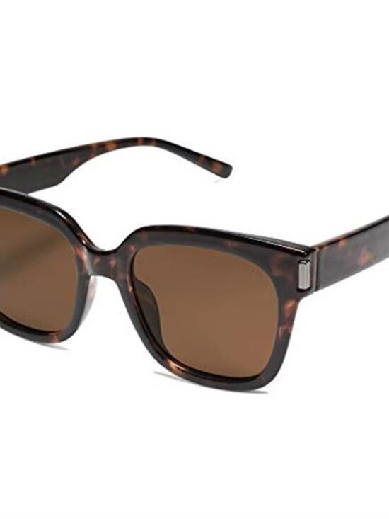 Women\'s Polarized Sunglass Trendy Square Large Sun Glasses